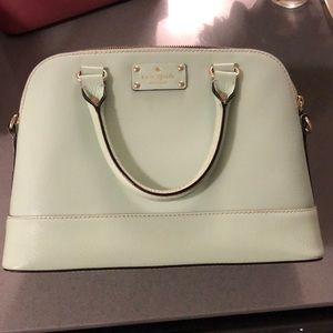 Kate Spade Mint Green Dome Satchel Bag